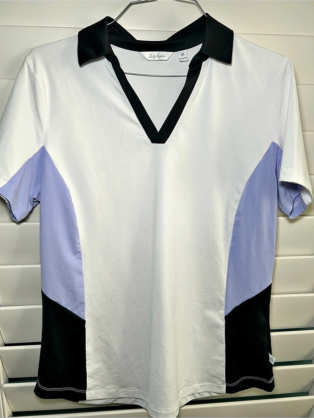 Lady Hagen Color Block Golf Polo Size Medium